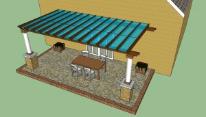 Covered pergola design