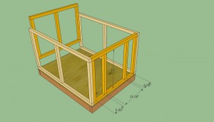 Dog house entrance plans