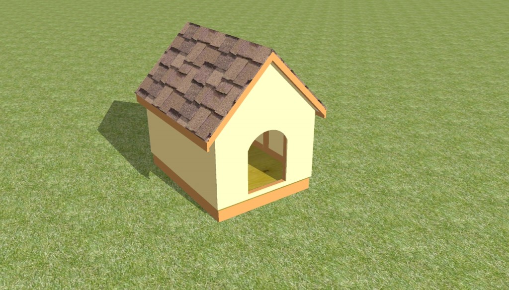 Free dog house plans