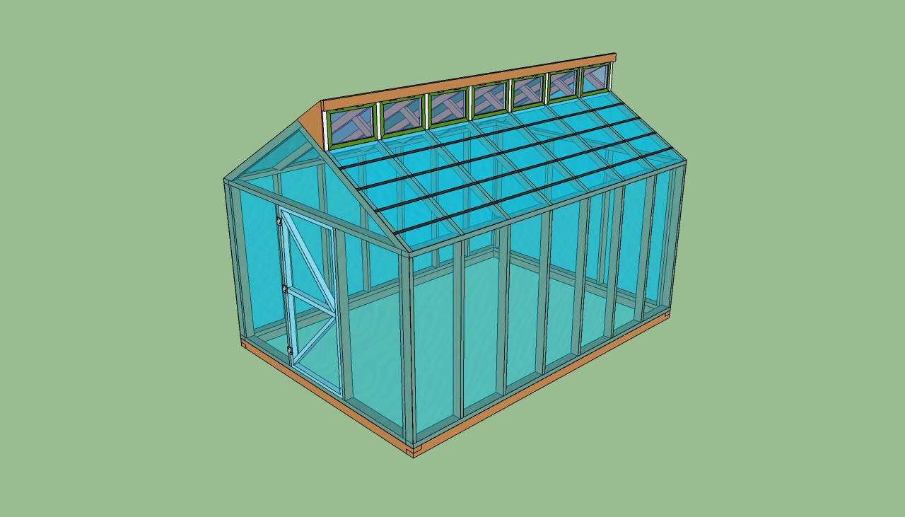 Build Your Own Greenhouse Free Plans