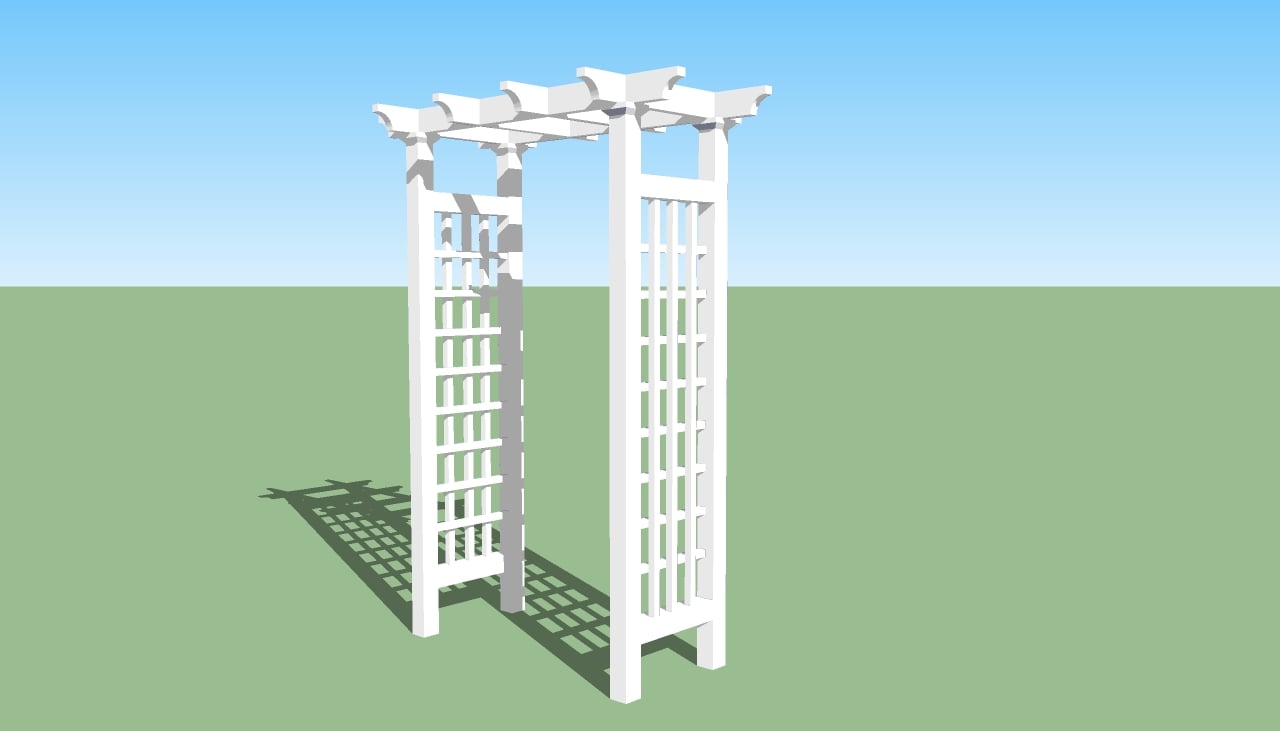 Garden Arbor Plans Designs