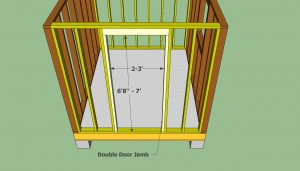 Garden shed door plans
