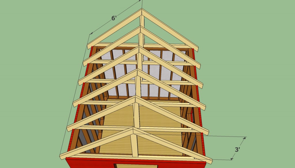 Garden shed roof plans