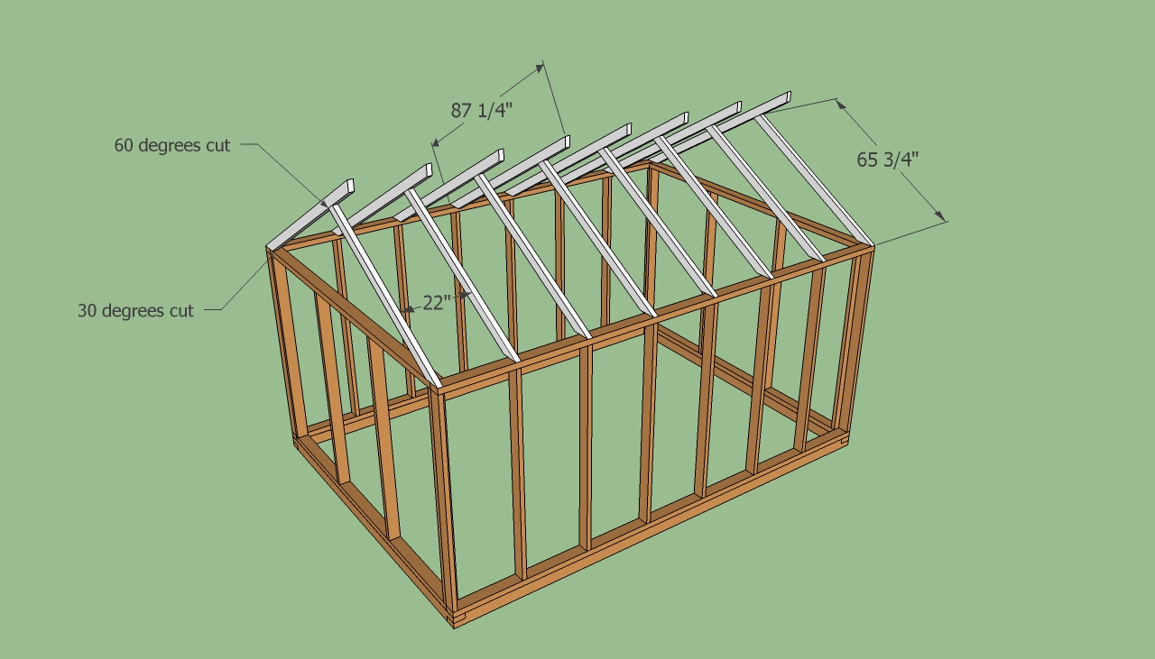 Wood Greenhouse Plans