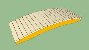 How to build a garden bridge How to build a garden bridge