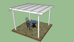Patio pergola design