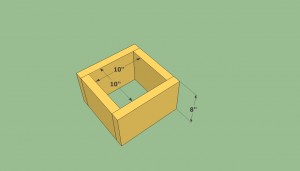 Shed footings form