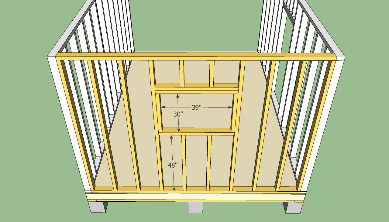 12×16′ storage shed plans