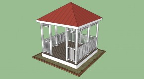 Wooden gazebo kits