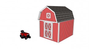 gambrel shed plans »