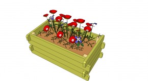 wood flower box plans »
