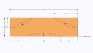 Table foot plans Table foot plans
