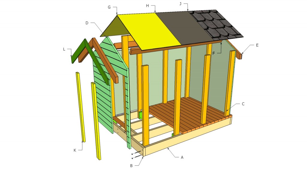 How to build a playhouse plans free