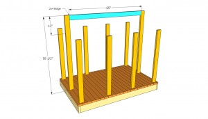 Installing the ridge