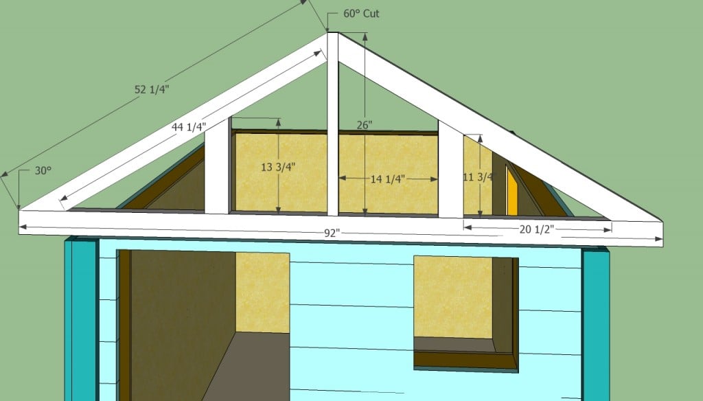 Playhouse roof plans