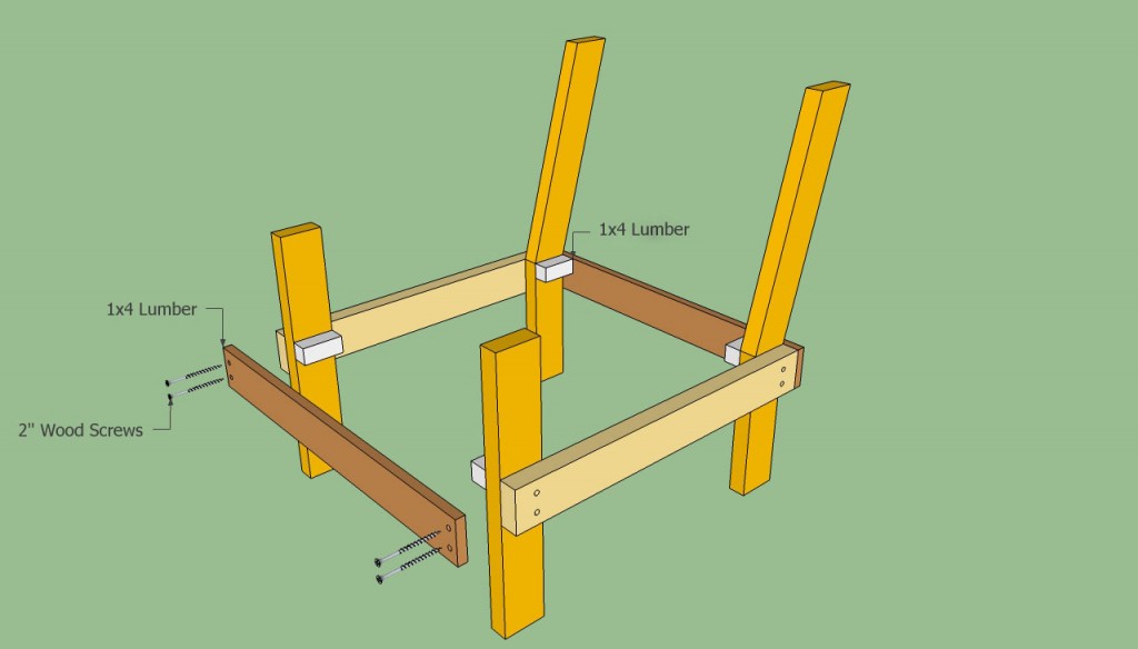 How to build an outdoor chair