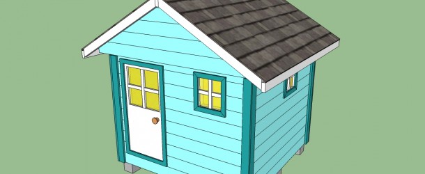 Wooden playhouse plans