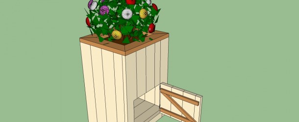 How to build a deck planter