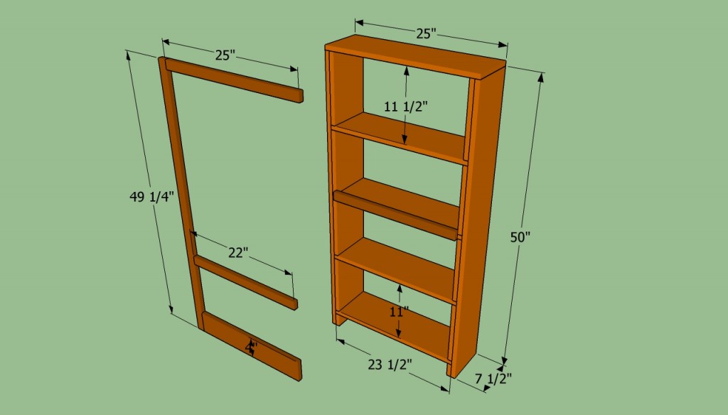 Builing a bookcase wall