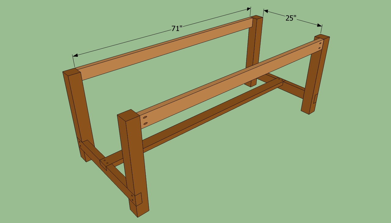  table  HowToSpecialist - How to Build, Step by Step DIY Plans