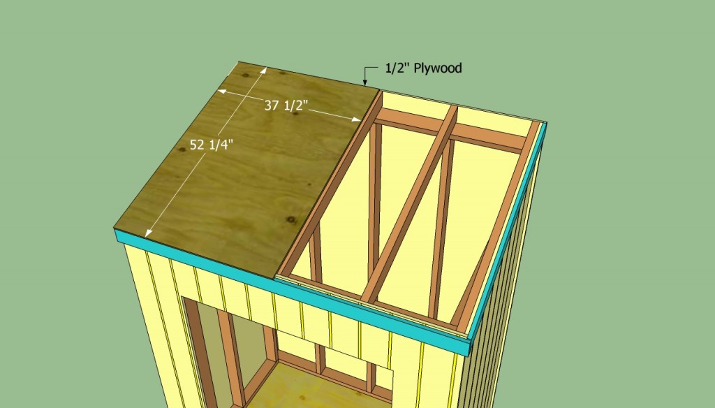 How to build a lean to shed | HowToSpecialist - How to Build, Step by ...