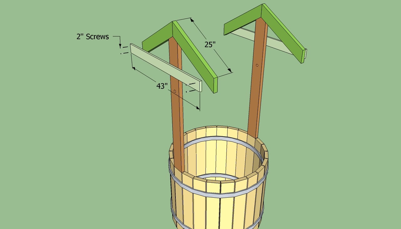  wishing well | HowToSpecialist - How to Build, Step by Step DIY Plans