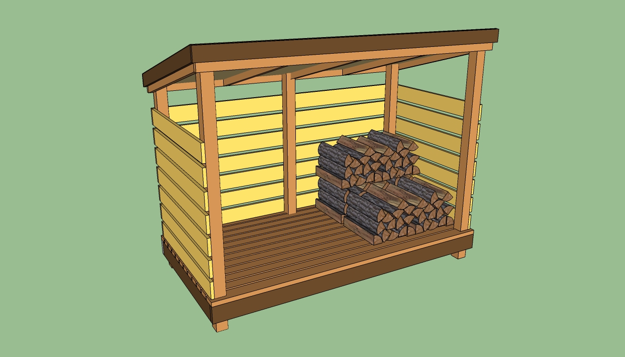 Firewood shed designs | HowToSpecialist - How to Build, Step by Step 