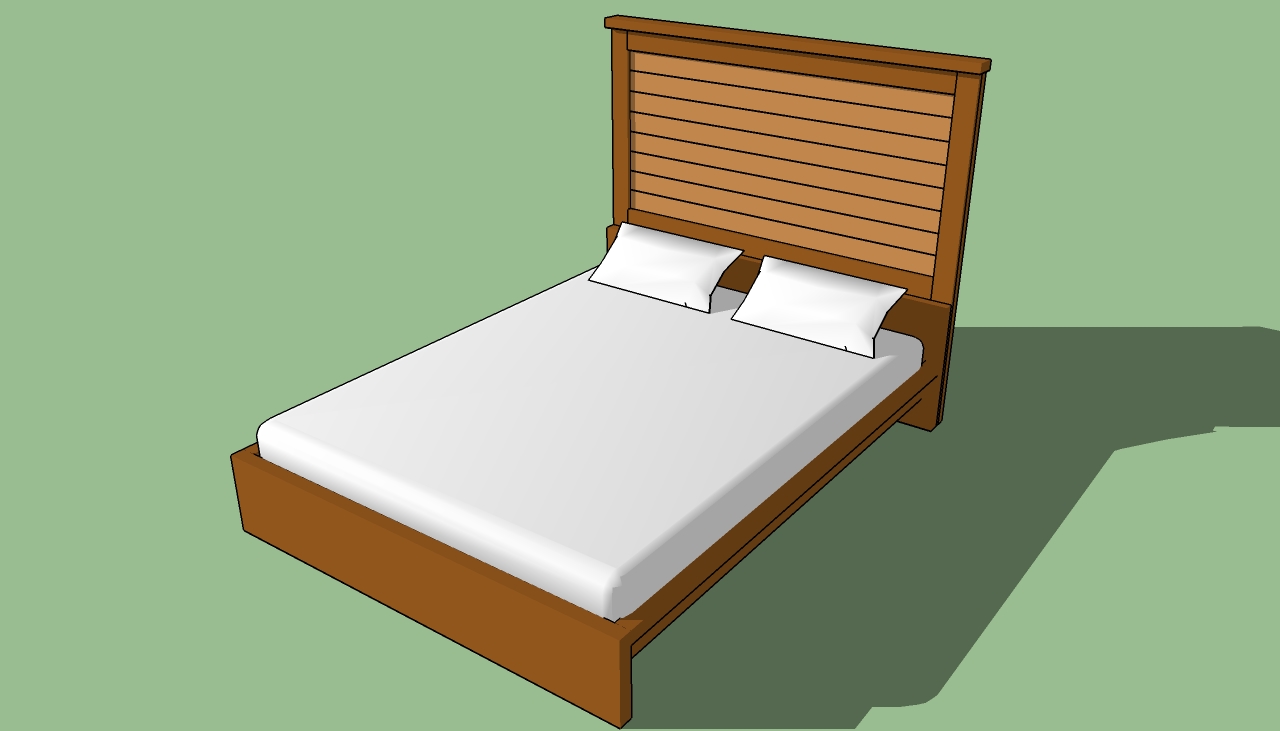 King Size Bed Headboard Plans