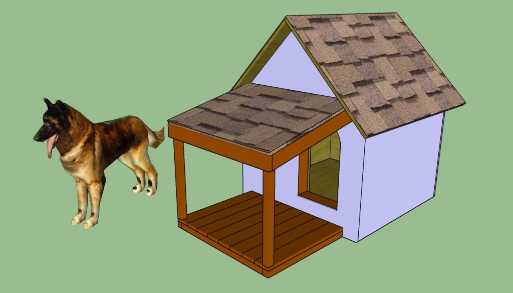 How to build an insulated dog house