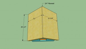 Fitting the roofing sheets
