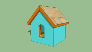 How to build a small dog house