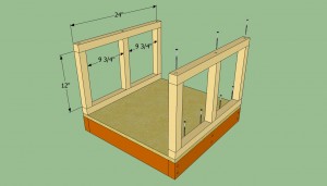 Installing the side walls
