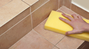 How to remove grout from tiles