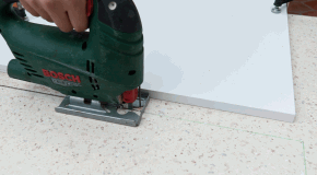 How to cut laminate countertop