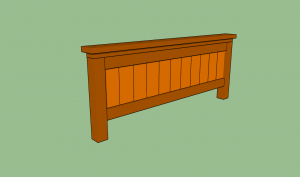 Footboard for queen bed Footboard for queen bed