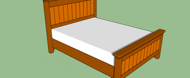 How to build a queen size bed frame