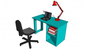 How to build a small desk How to build a small desk