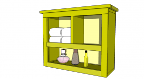 How to build bathroom shelves