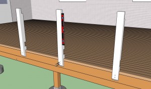 Attaching the posts