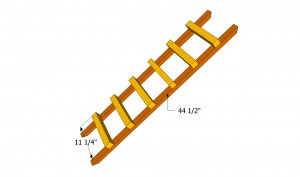 Building the ladder Building the ladder