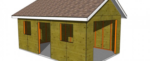 How to build a garage roof