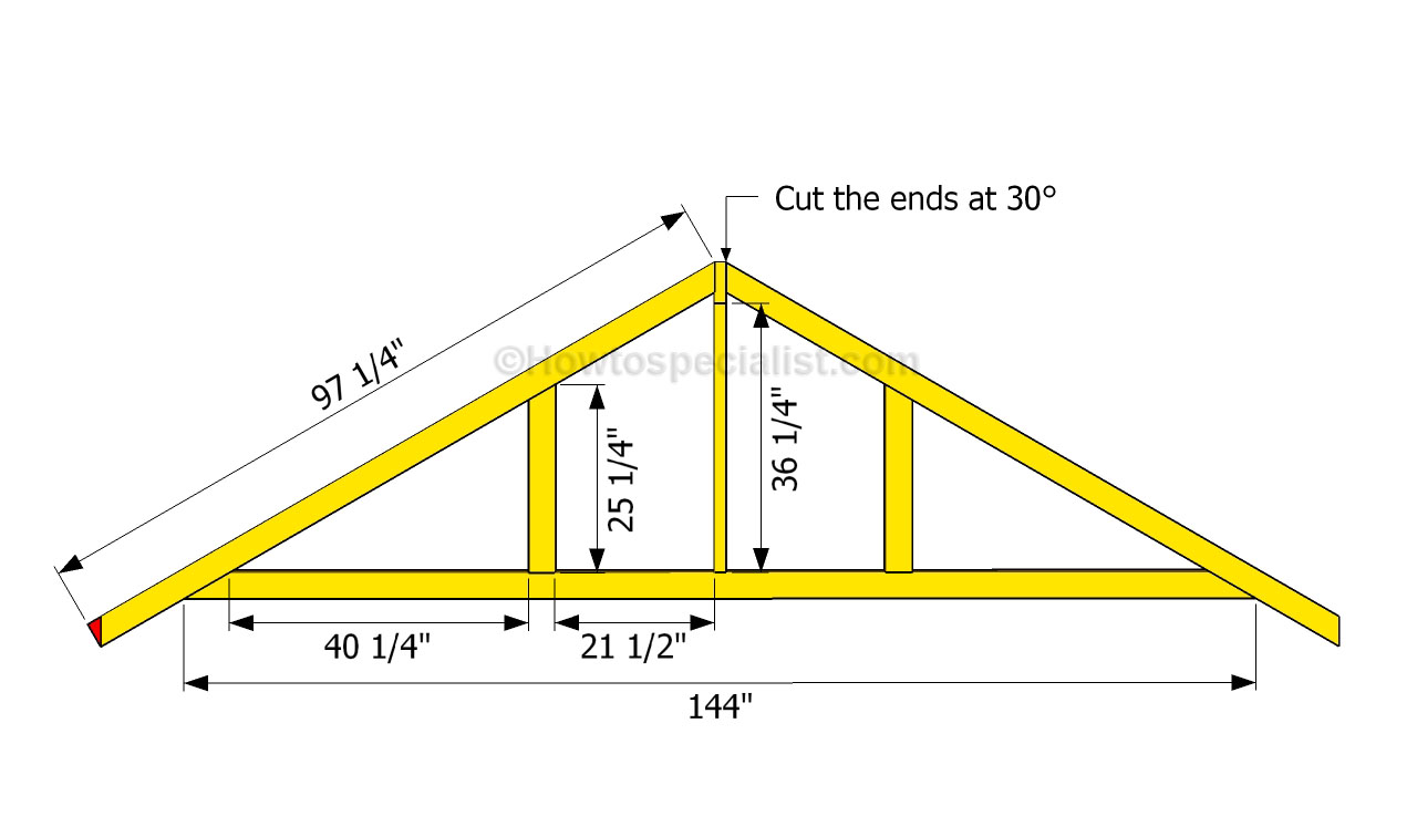 Pin How To Build Barn Roof Rafters on Pinterest