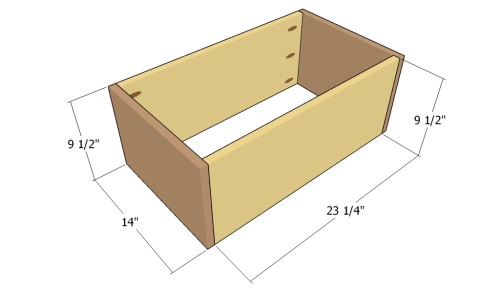 Building the drawers