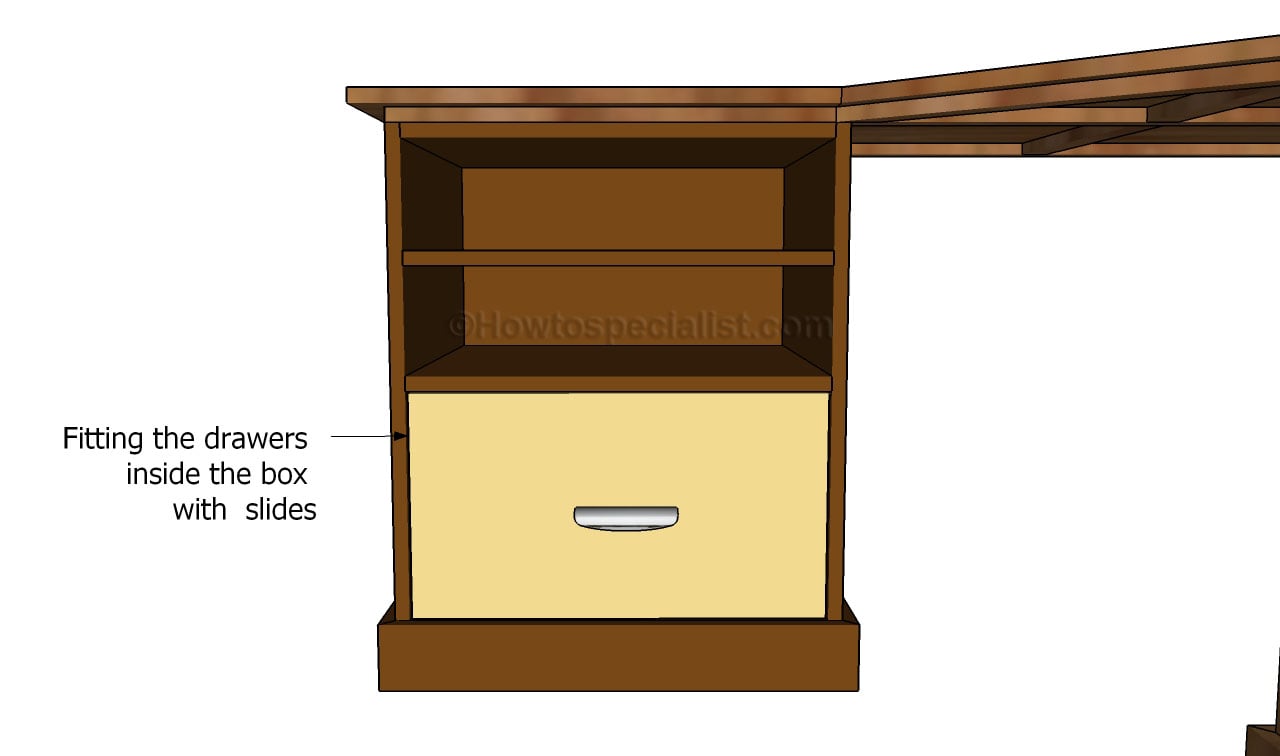 How to build a corner desk | HowToSpecialist - How to Build, Step by ...