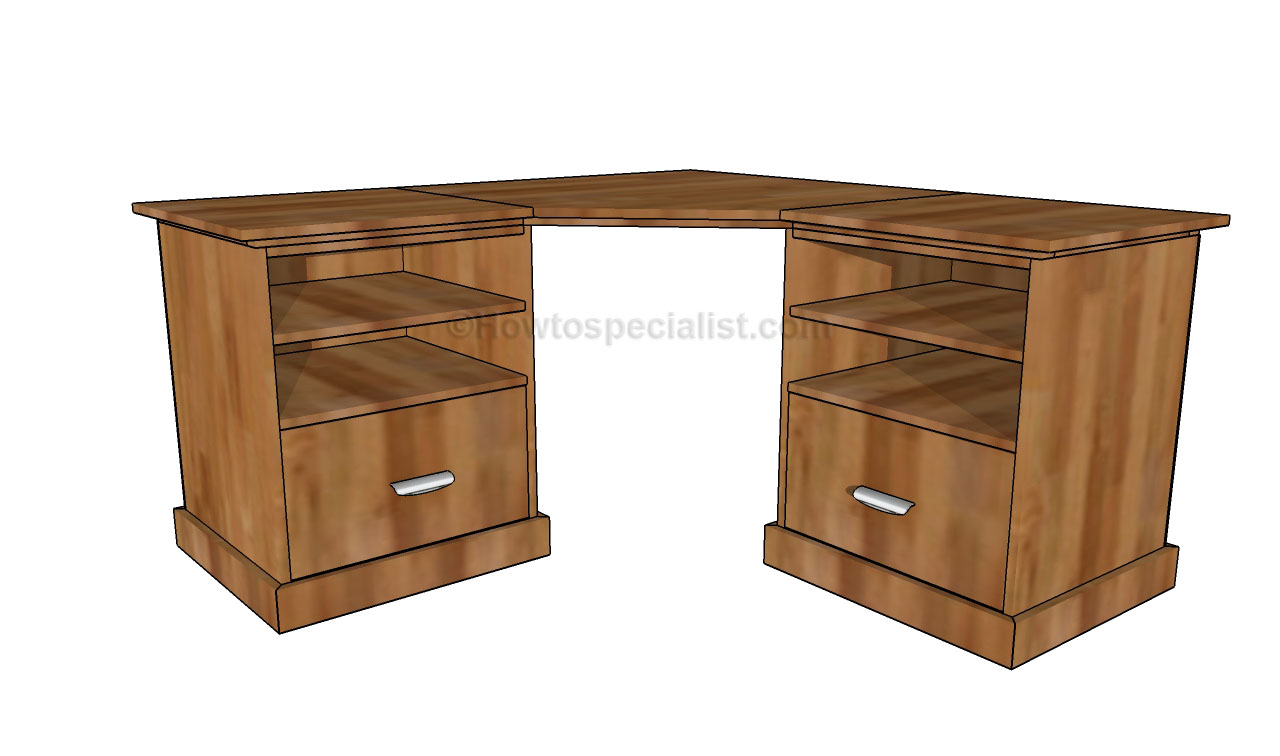 Woodworking diy corner desk plans PDF Free Download