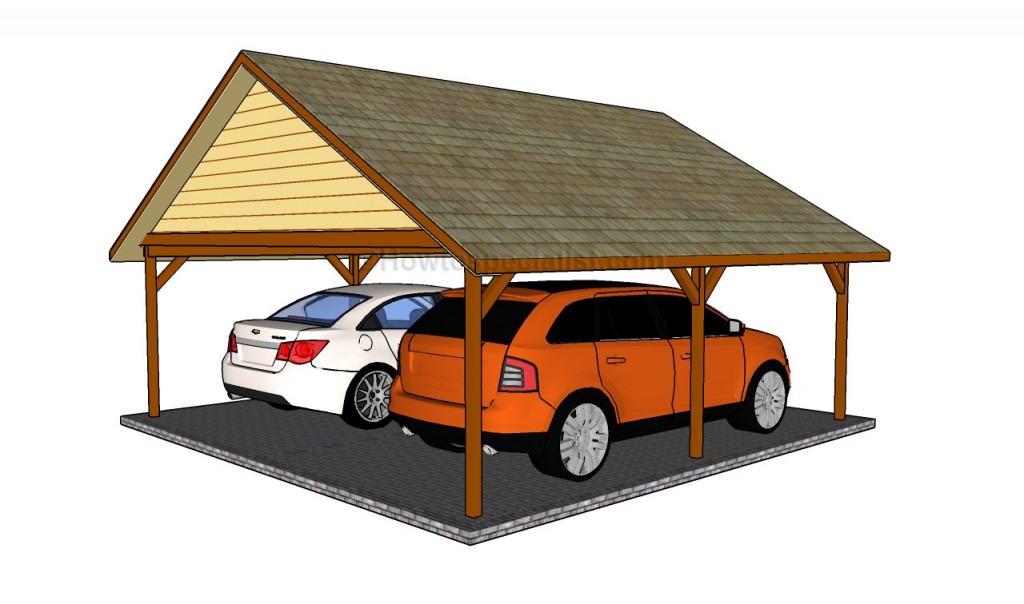 How to build a double carport