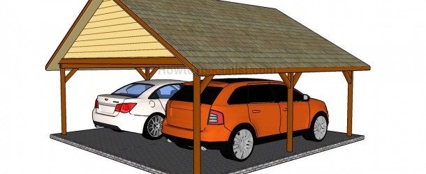 How to build a double carport