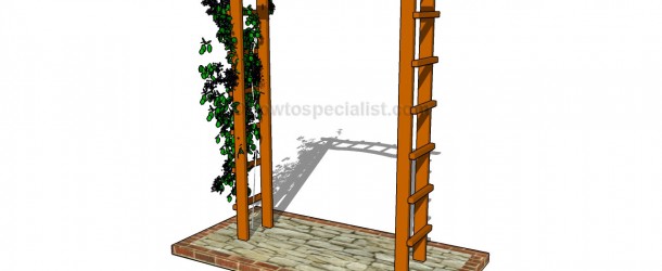 How to build a garden arbor