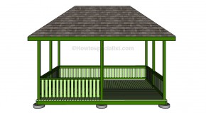 How to make a gazebo