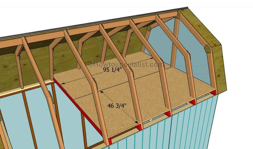 How to build a gambrel roof shed | HowToSpecialist - How to Build 